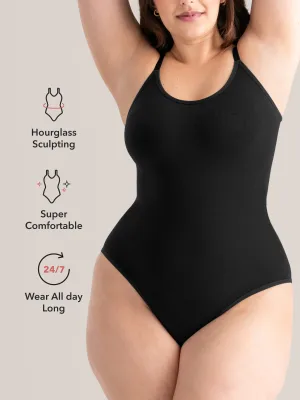 Shapermint Essentials All Day Every Day Scoop Neck Bodysuit (50% OFF)