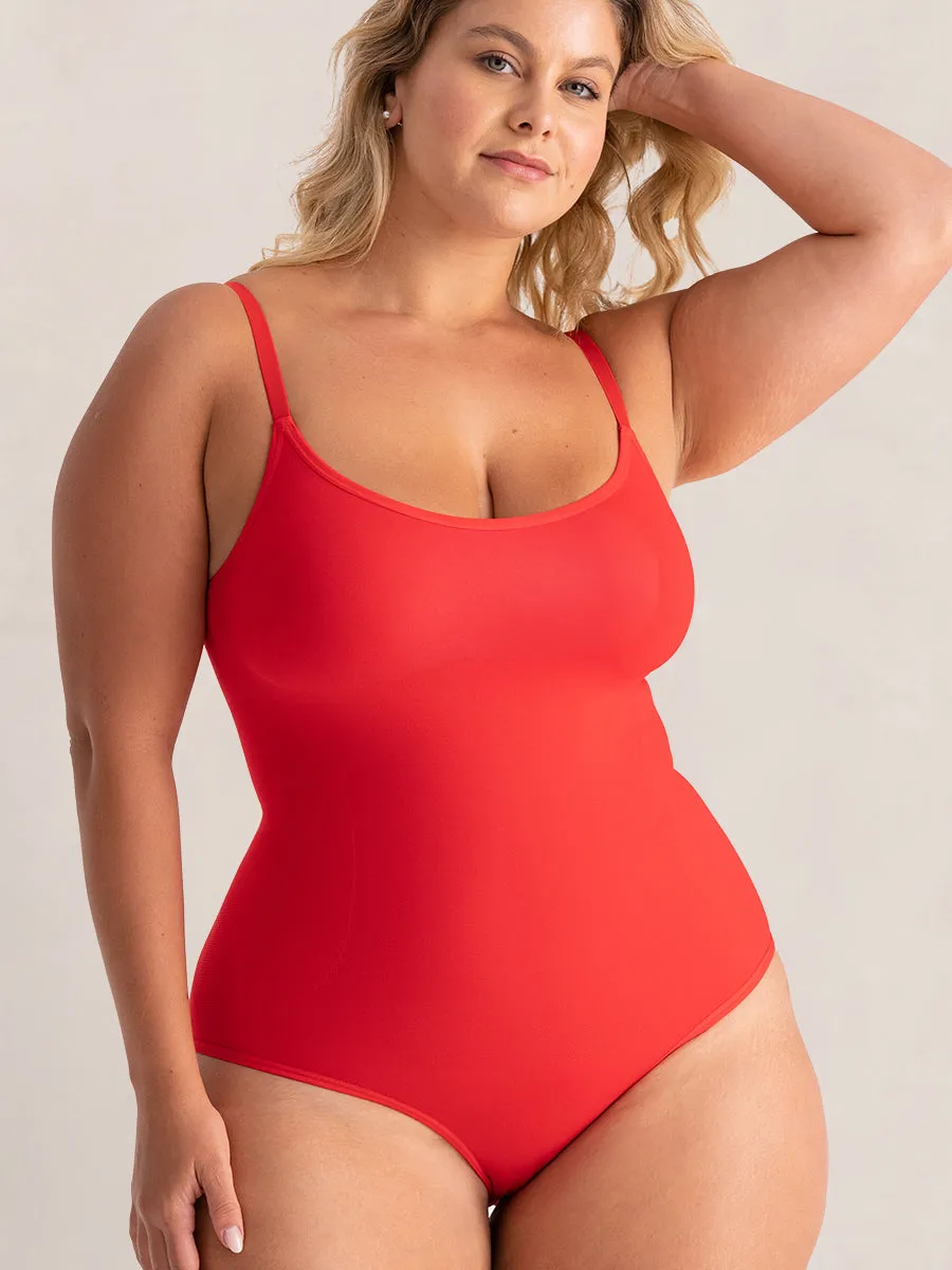 Shapermint Essentials All Day Every Day Scoop Neck Bodysuit
