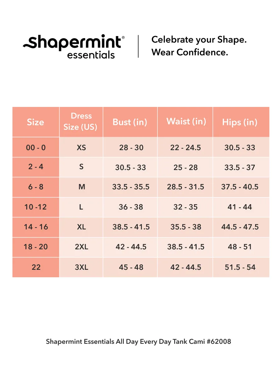 Shapermint Essentials All Day Every Day Tank Cami