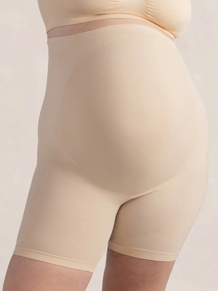 Shapermint Essentials Embrace Maternity Belly Support Shorts