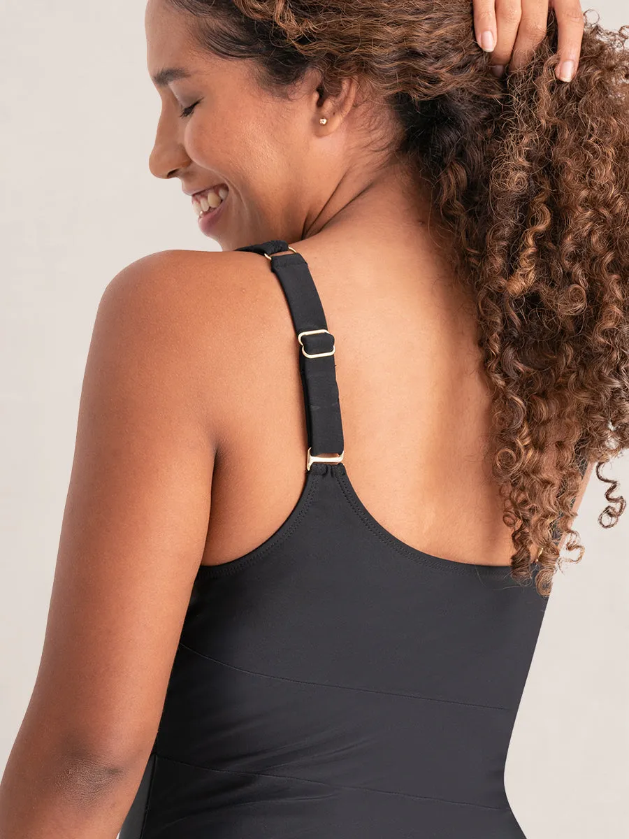 Shapermint Essentials One Shoulder Control Swimsuit