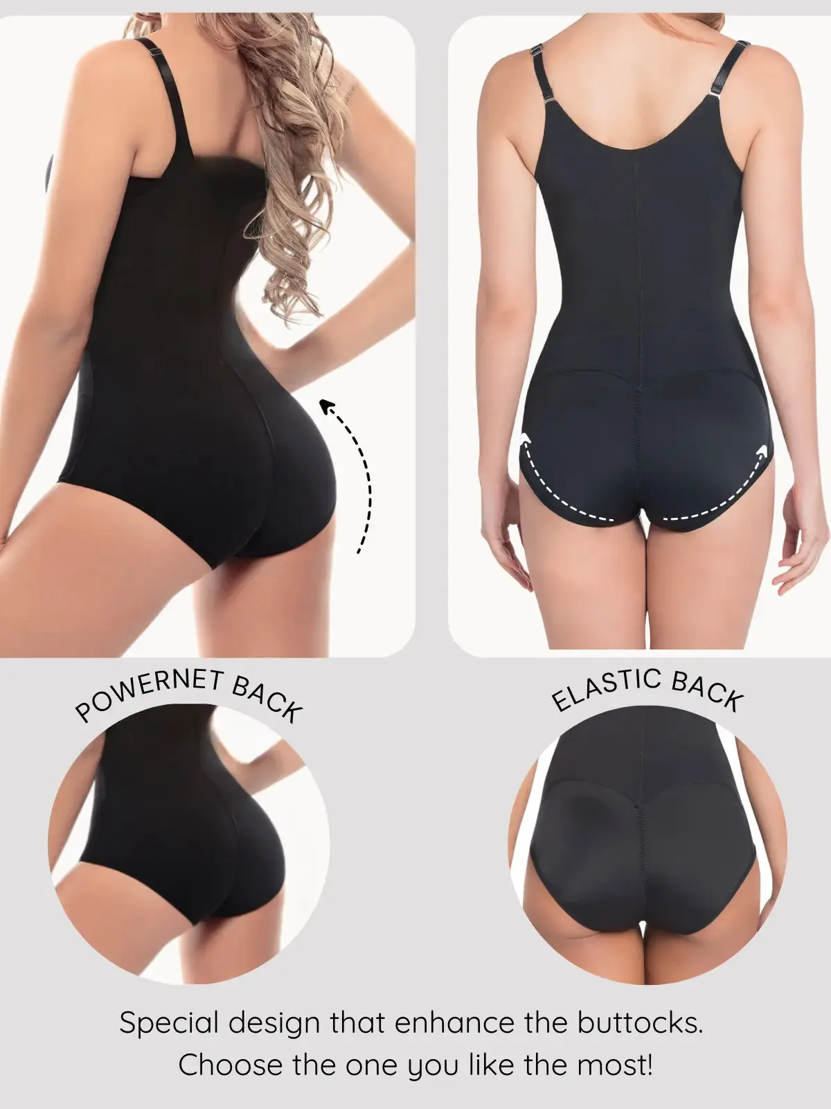 Siluet 1005 Strapless Panty Shapewear – Two Back Options: Powernet or Stretch Fabric