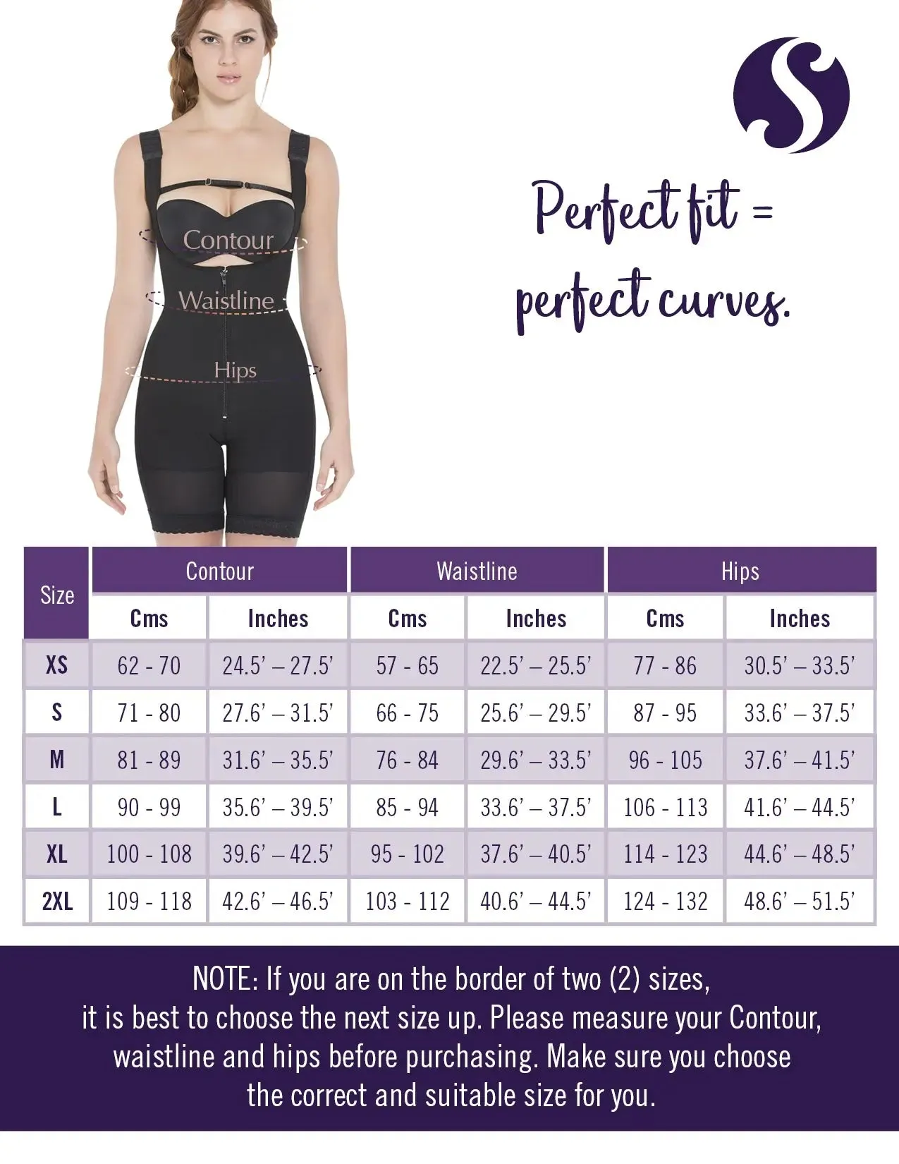 Siluet 1008 Wide Straps Mid-Thigh Bodysuit Slimming Shaper