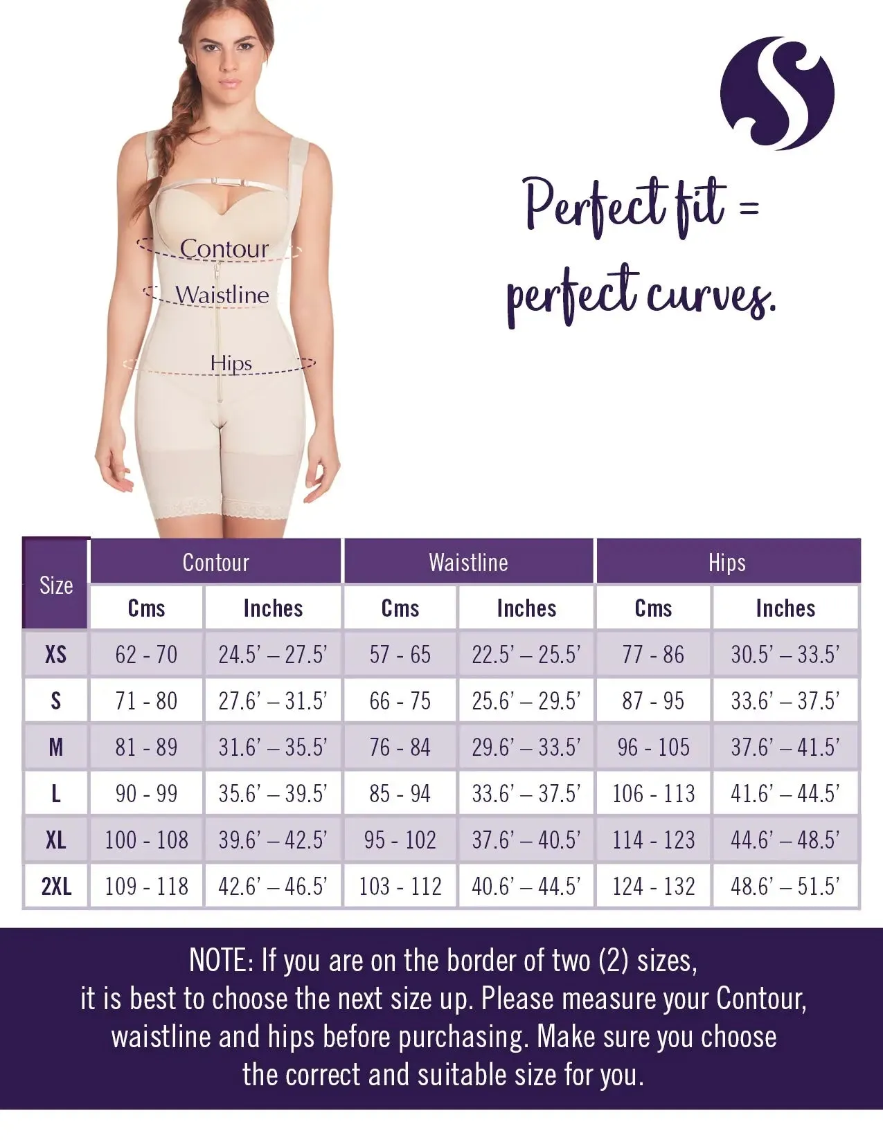 Siluet 1008 Wide Straps Mid-Thigh Bodysuit Slimming Shaper