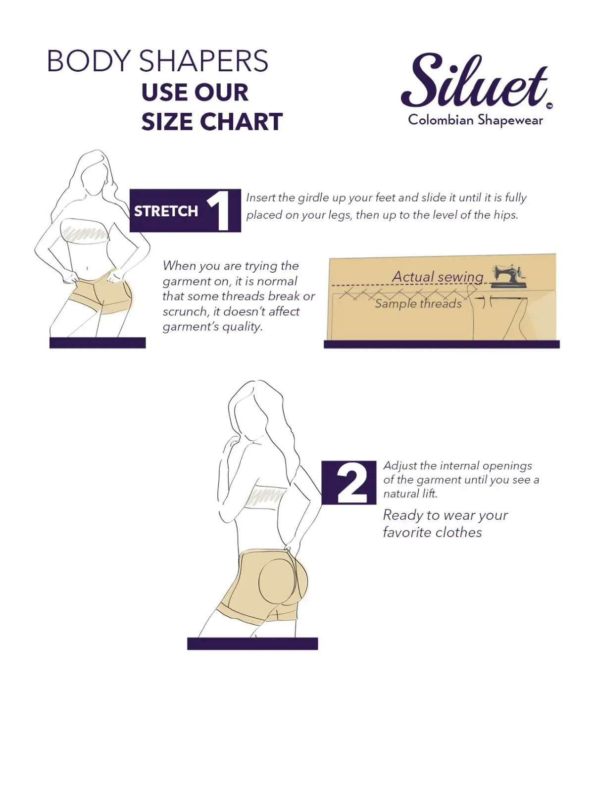 Siluet 1409 Butt-lifter Shapewear Short Cocoa