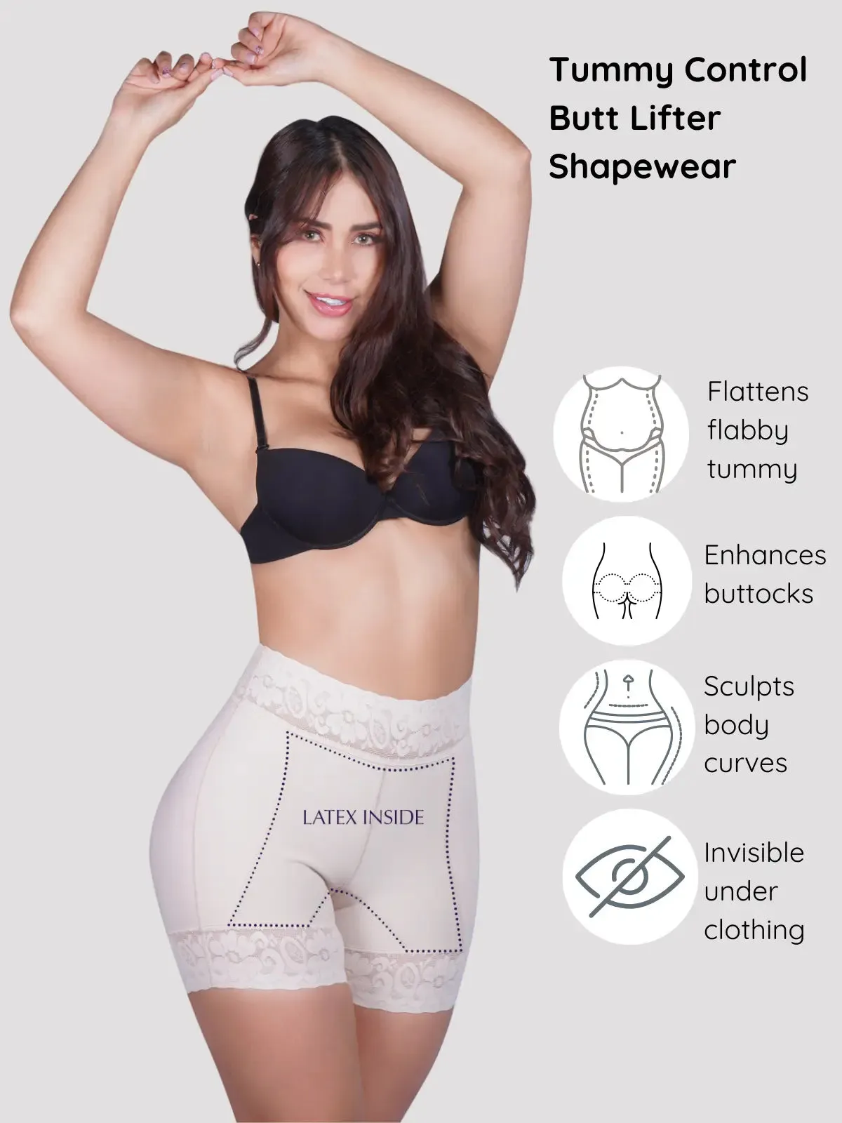 Siluet 1429 Butt-lifter Shapewear Shorts