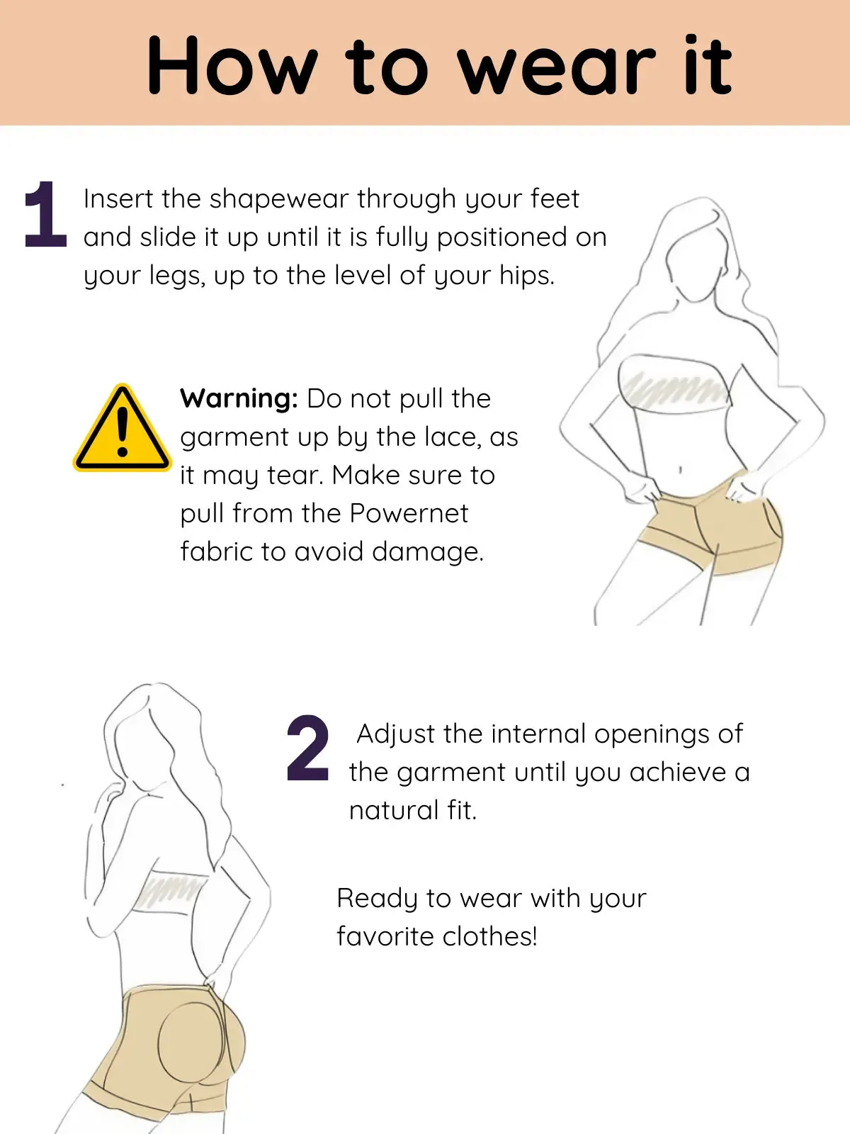 Siluet 1429 Butt-lifter Shapewear Shorts