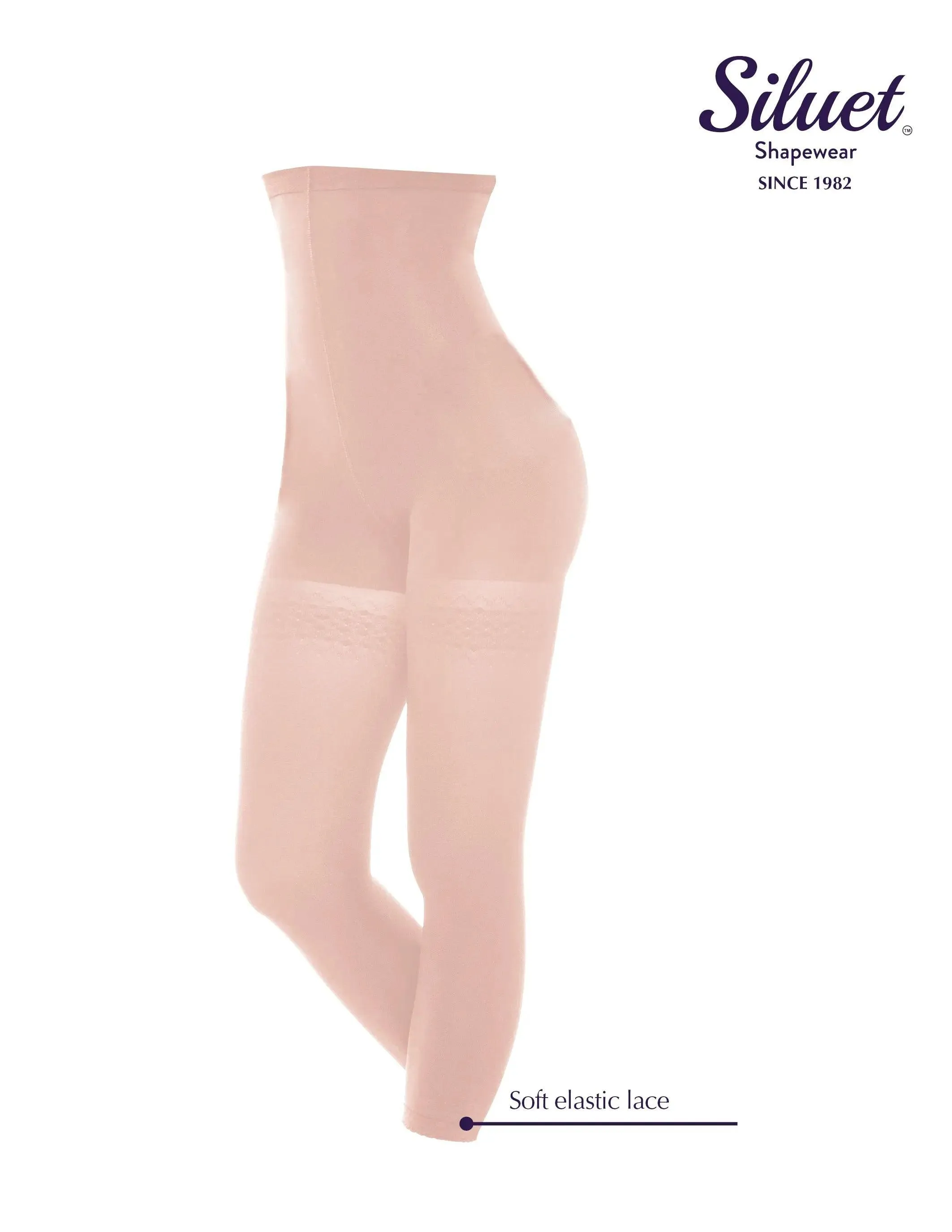 Siluet 807 High-Waist Thigh Shaper – Perfect Figure and Enhanced Comfort