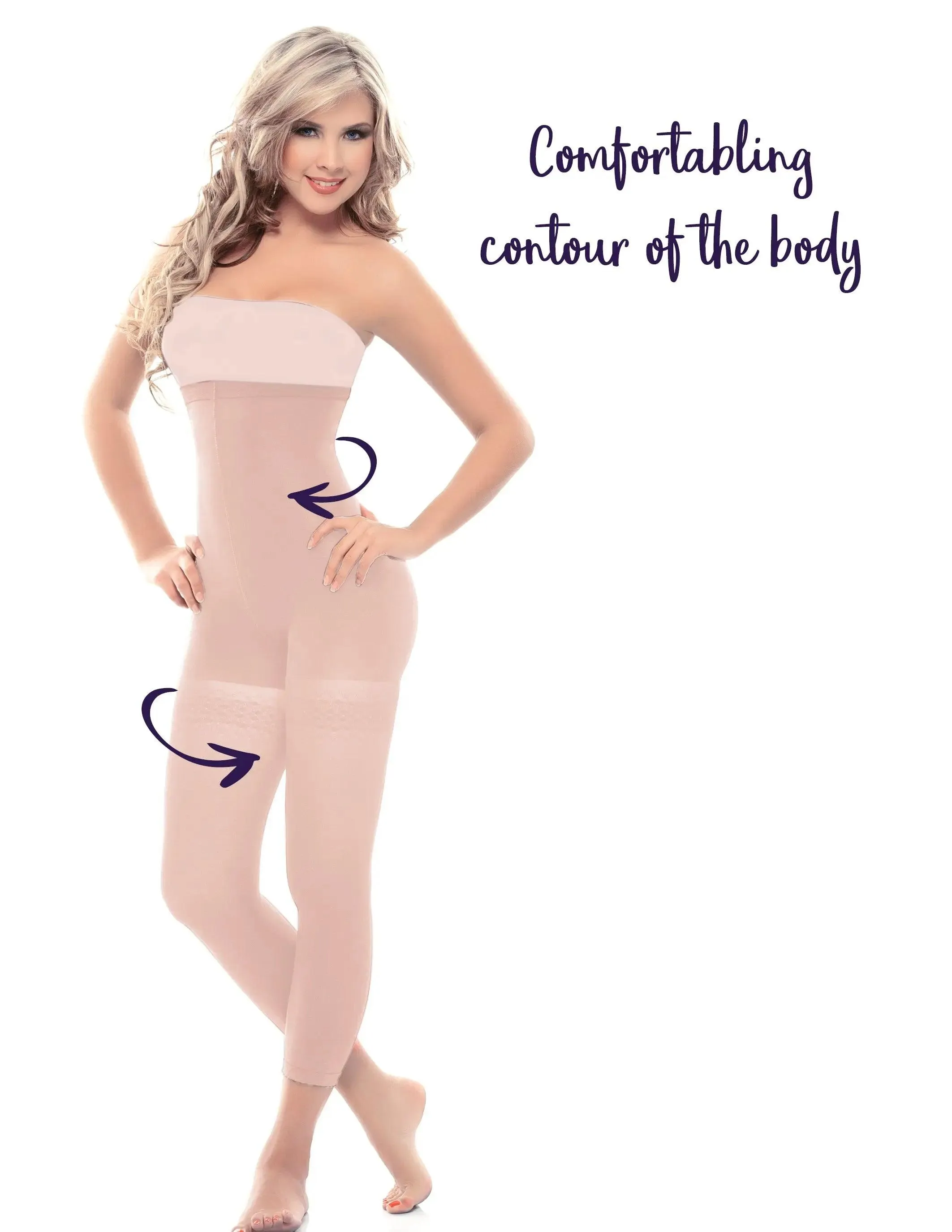 Siluet 807 High-Waist Thigh Shaper – Perfect Figure and Enhanced Comfort