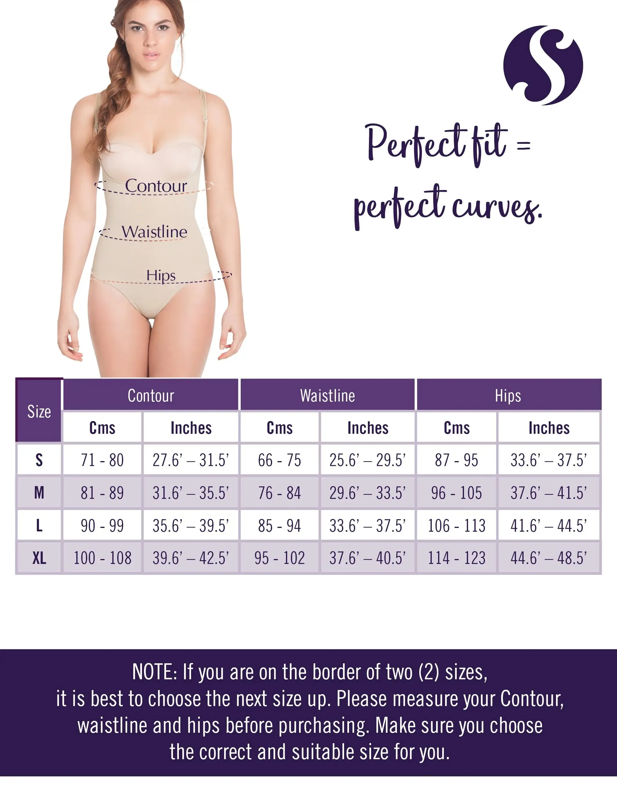 Siluet 932/933 Adjustable Shaping Body Suit with Crotch Closure