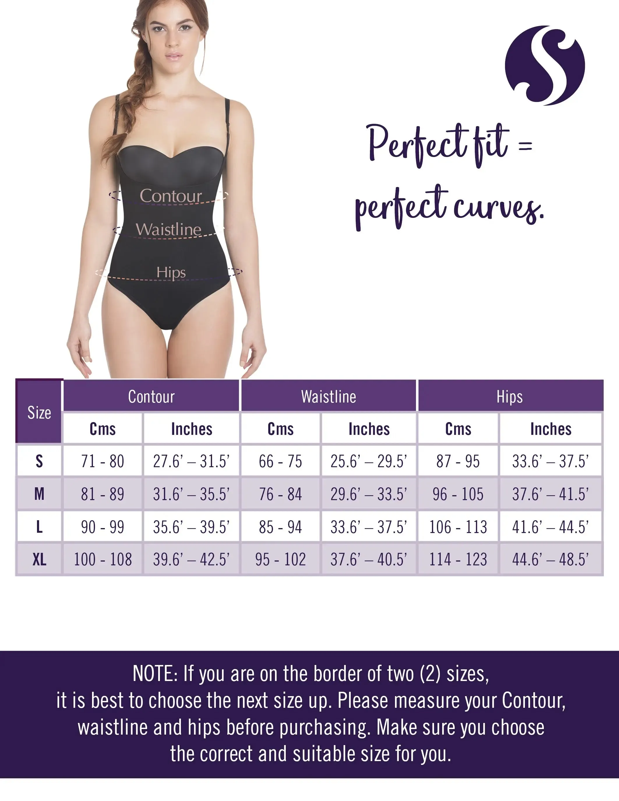Siluet 932/933 Adjustable Shaping Body Suit with Crotch Closure