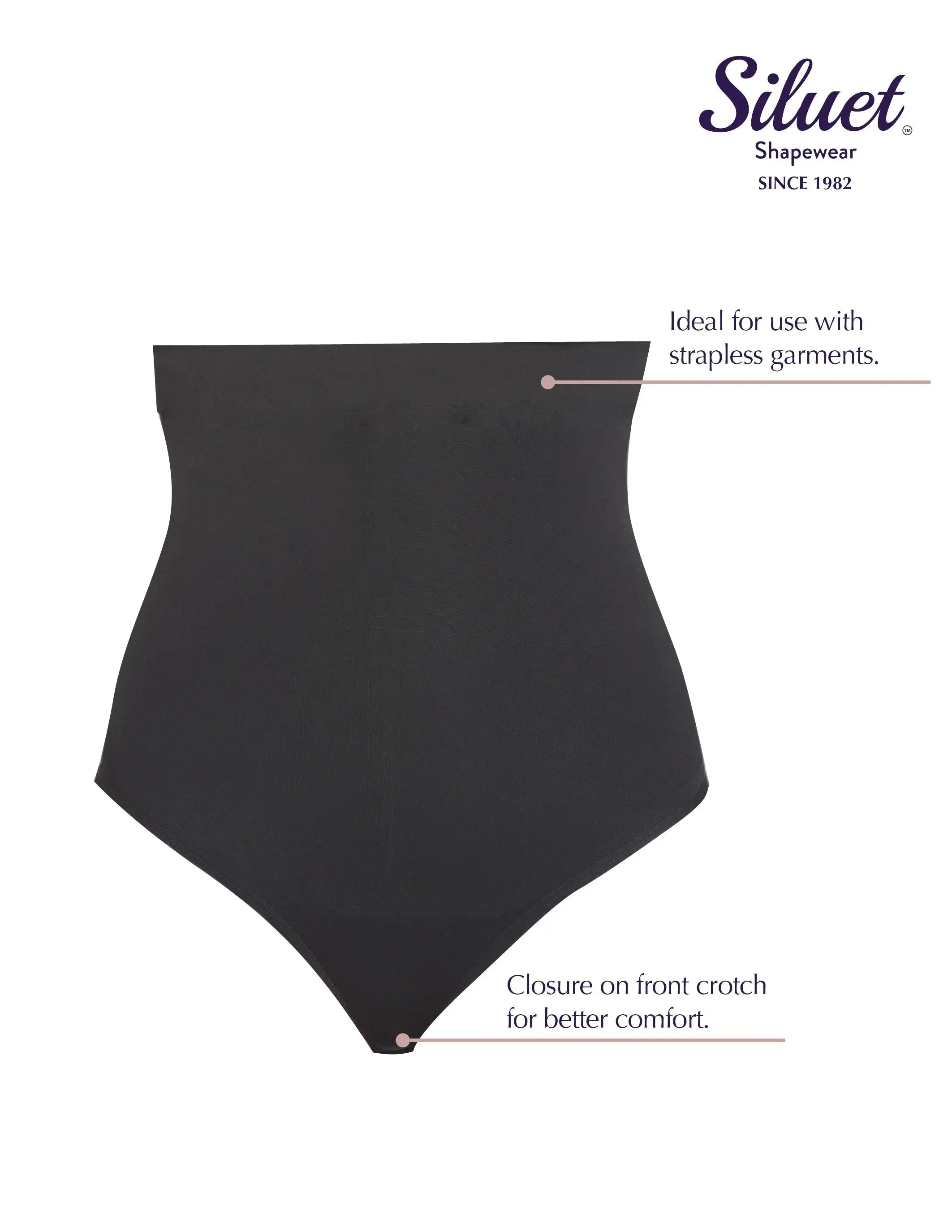 Siluet 934/935 Sleek Abdomen Control Shapewear