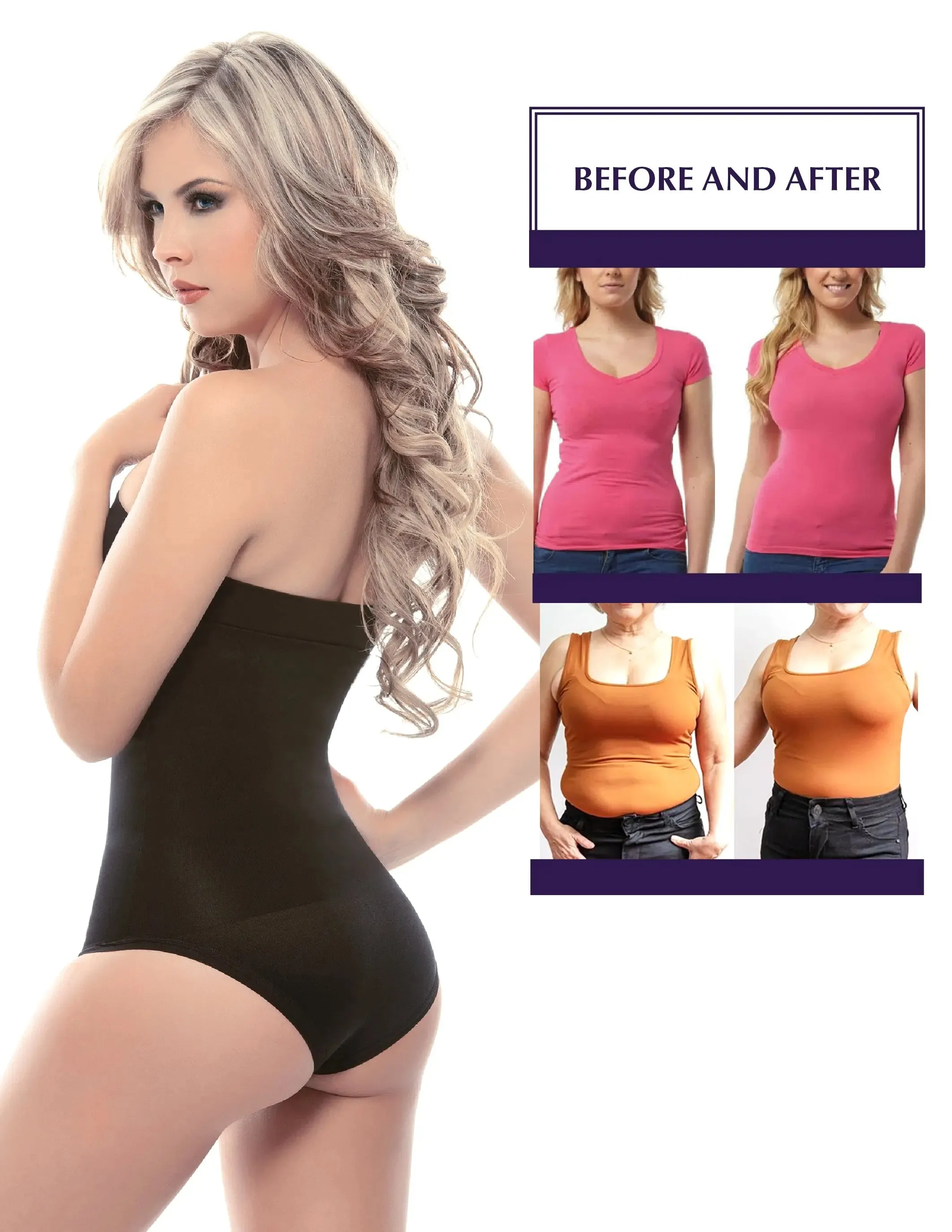 Siluet 934/935 Sleek Abdomen Control Shapewear