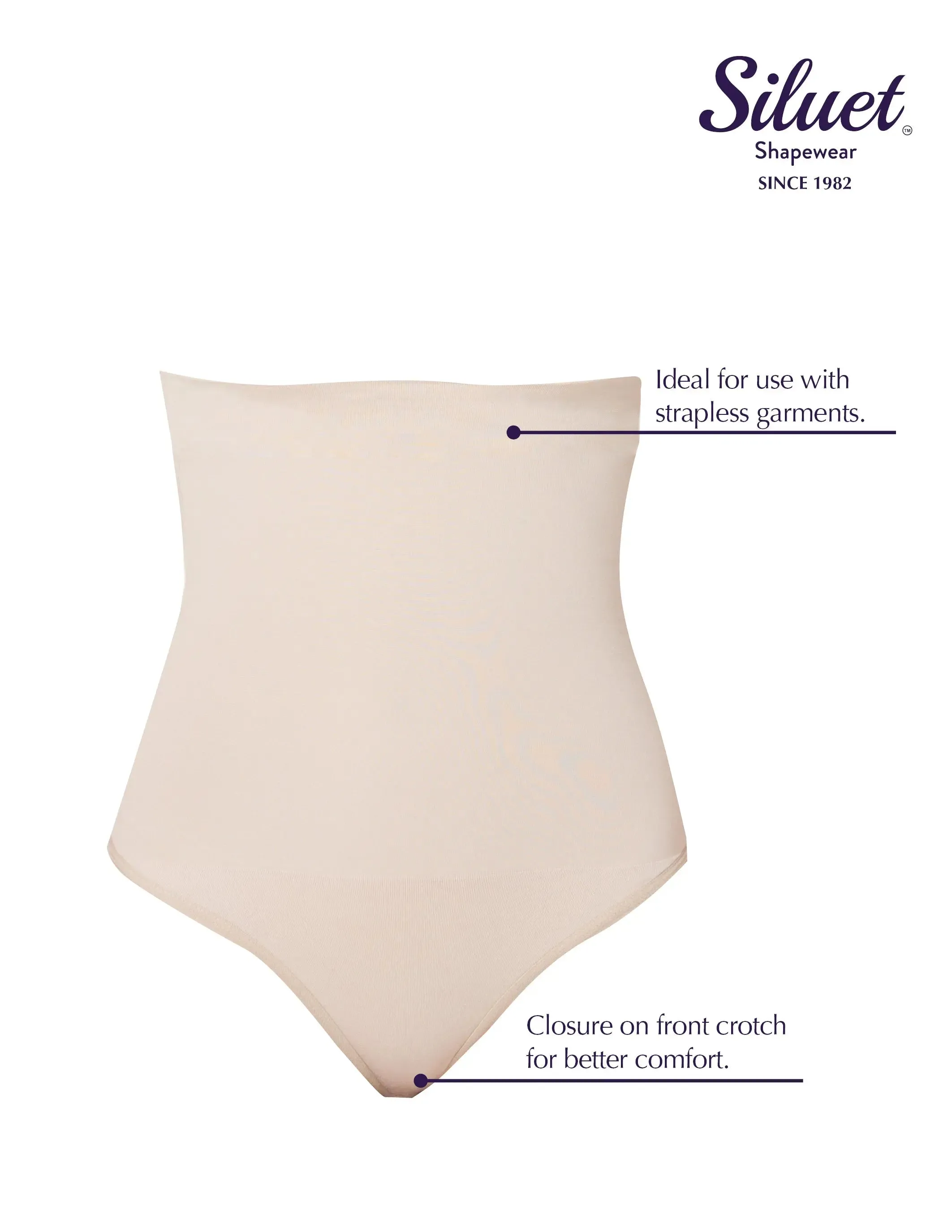Siluet 934/935 Sleek Abdomen Control Shapewear