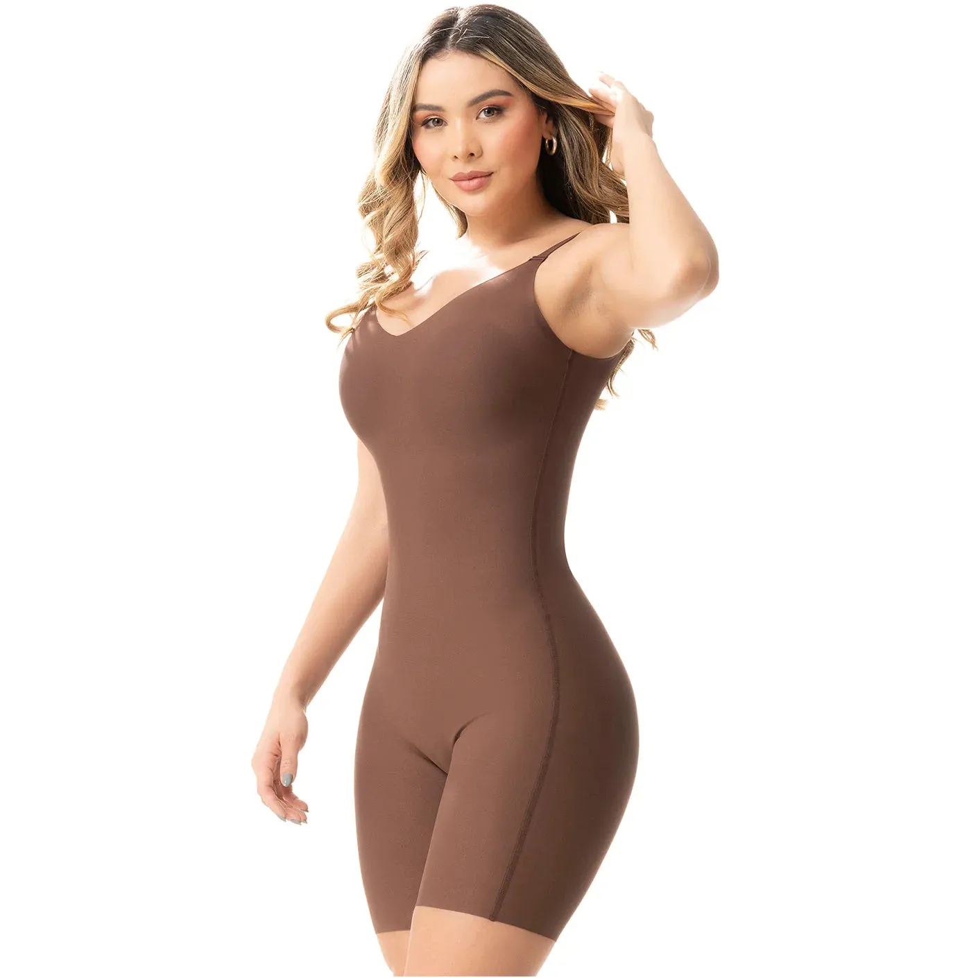 Sonryse SP44NC Butt Lifter Tummy Control Seamless Shapewear Jumpsuit