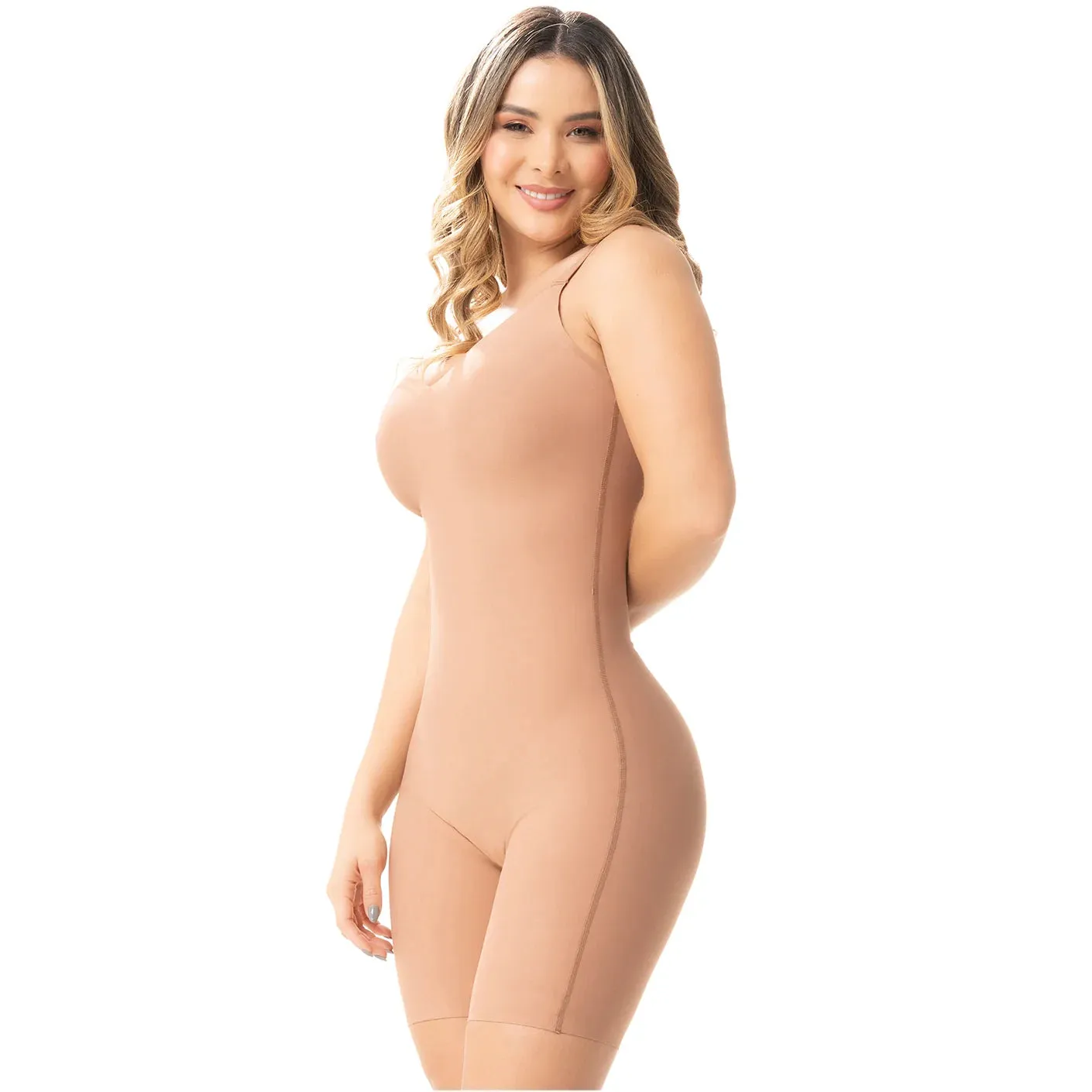 Sonryse SP44NC Butt Lifter Tummy Control Seamless Shapewear Jumpsuit