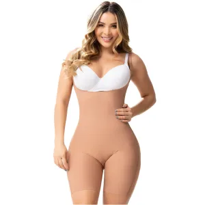 Sonryse SP46NC Soft Buttock Lift Shapewear Tummy Control Bodysuit Open Bust & Mid-thigh