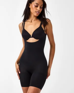 SPANXsculpt™ Seamless Power Open-Bust Mid-Thigh Bodysuit