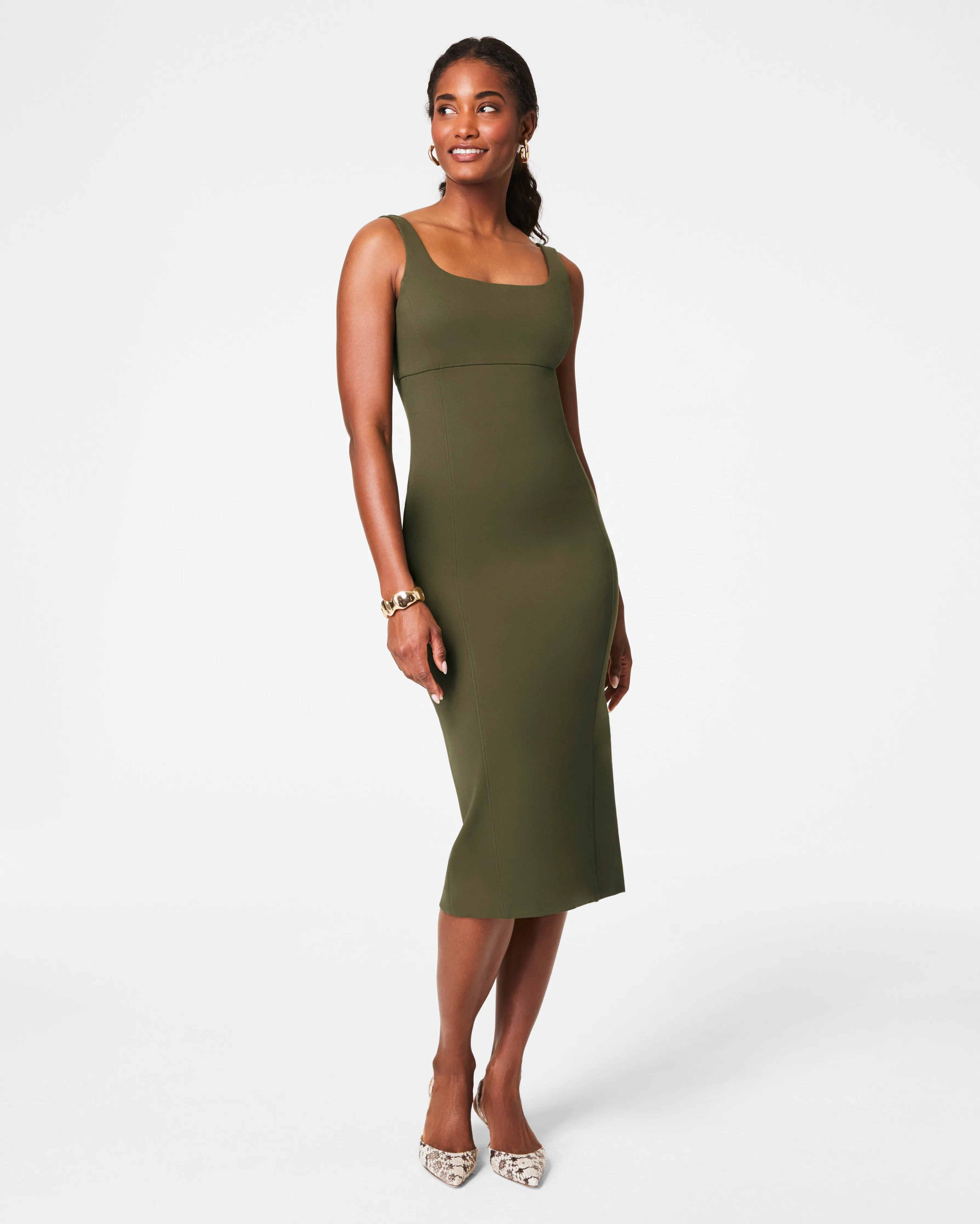 SPANXshape™ Ponte Midi Tank Dress