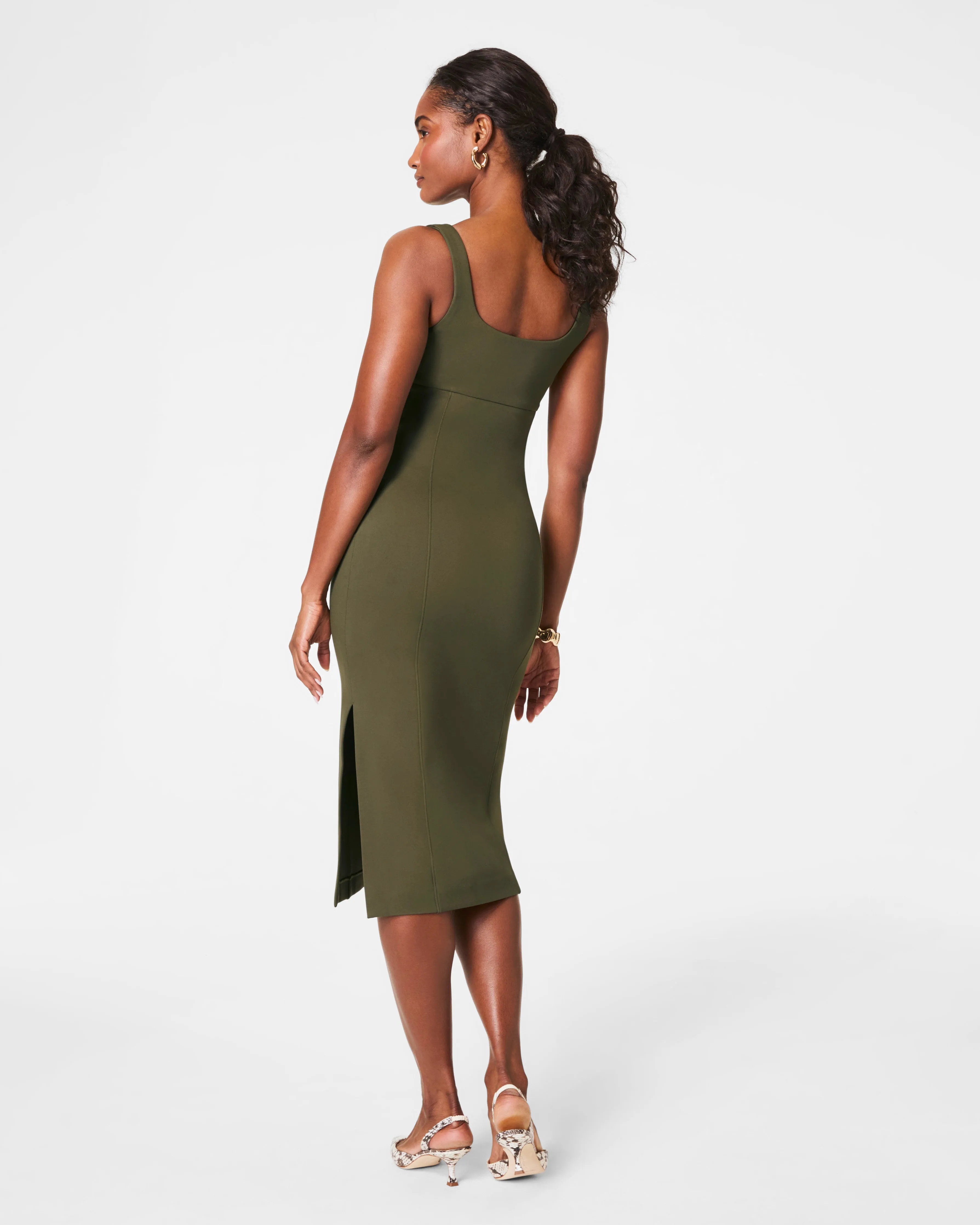 SPANXshape™ Ponte Midi Tank Dress