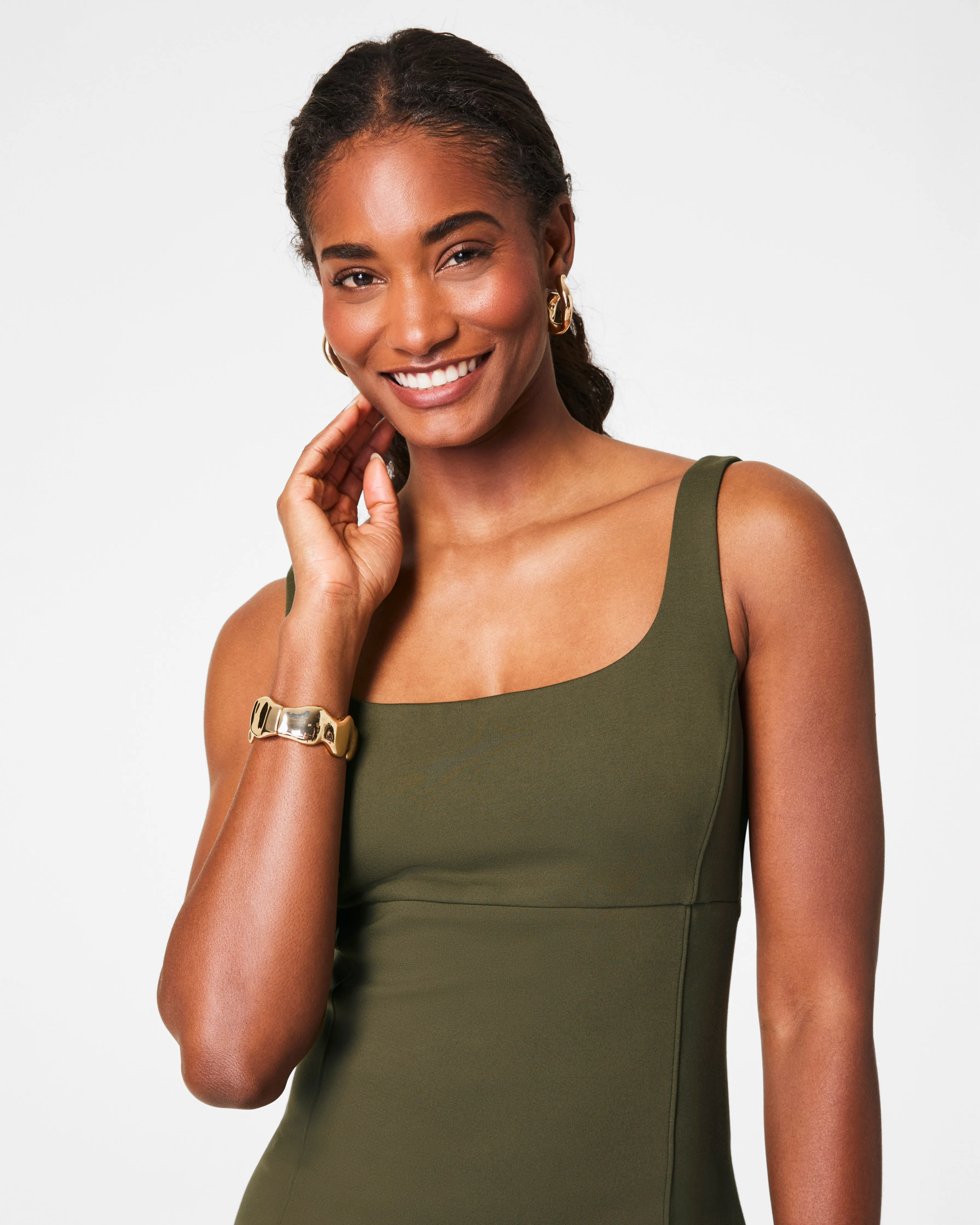 SPANXshape™ Ponte Midi Tank Dress