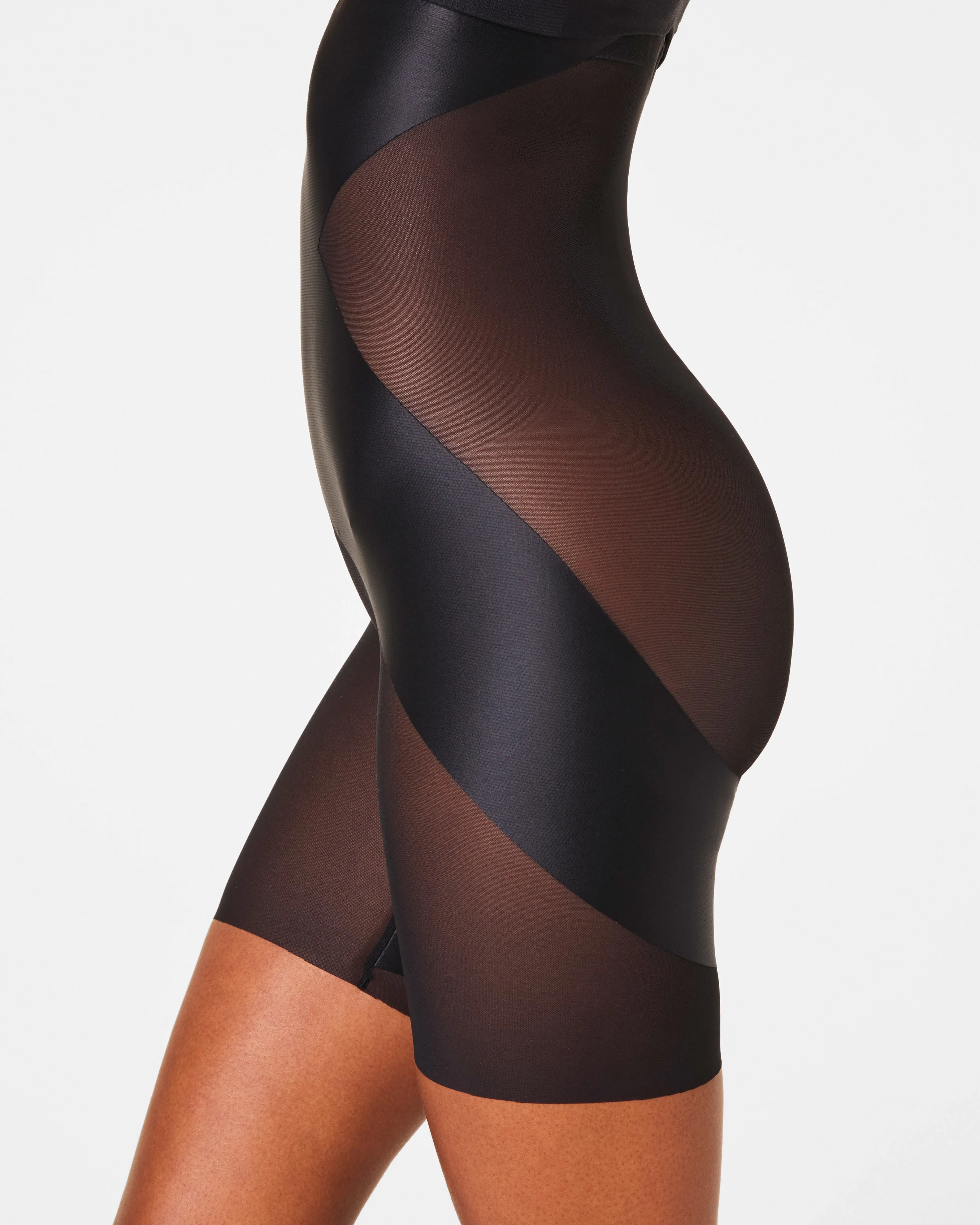 SPANXshape™ Satin-X™ High-Waisted Mid-Thigh Short
