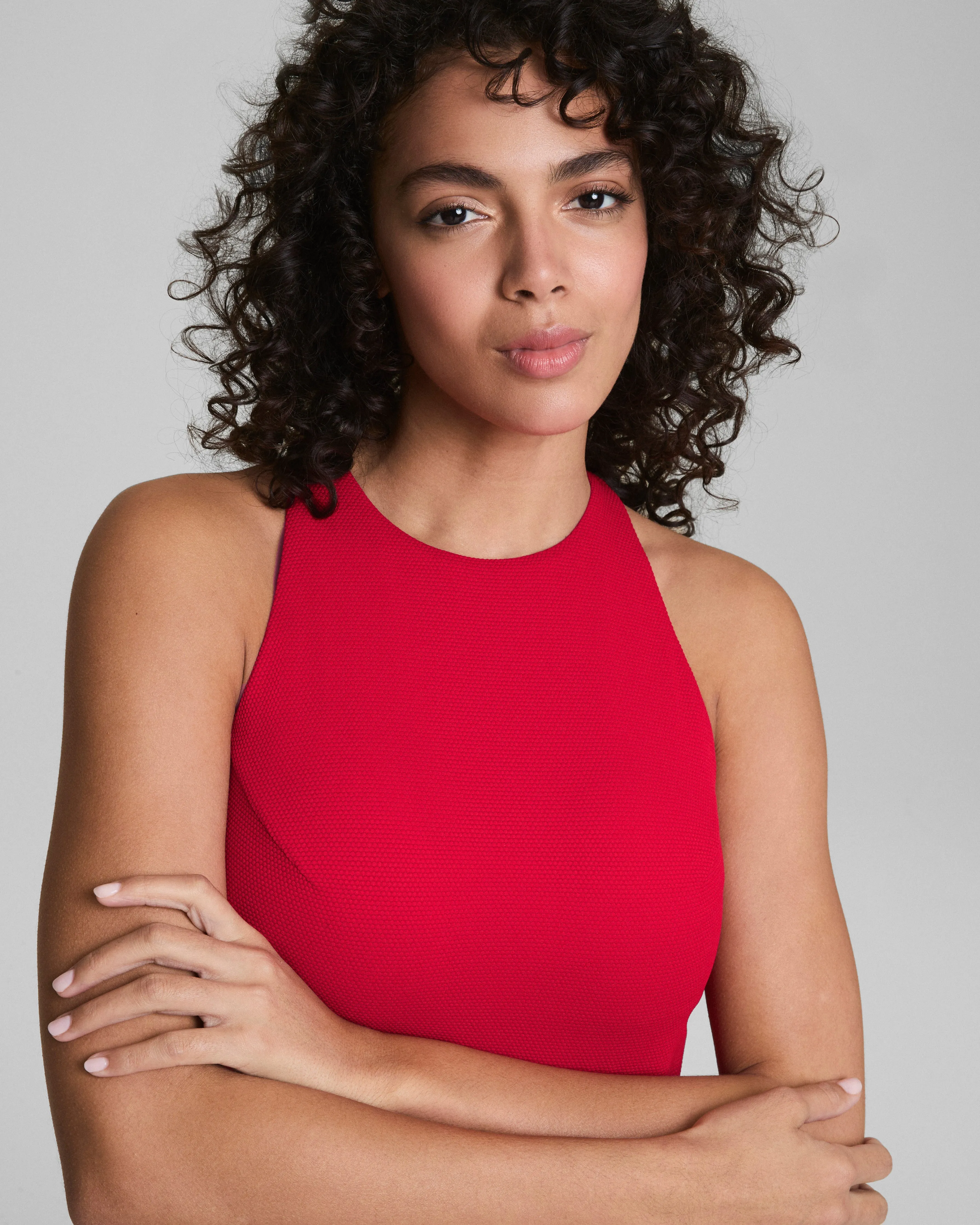 SPANXshape™ Swim Pique High Neck One-Piece
