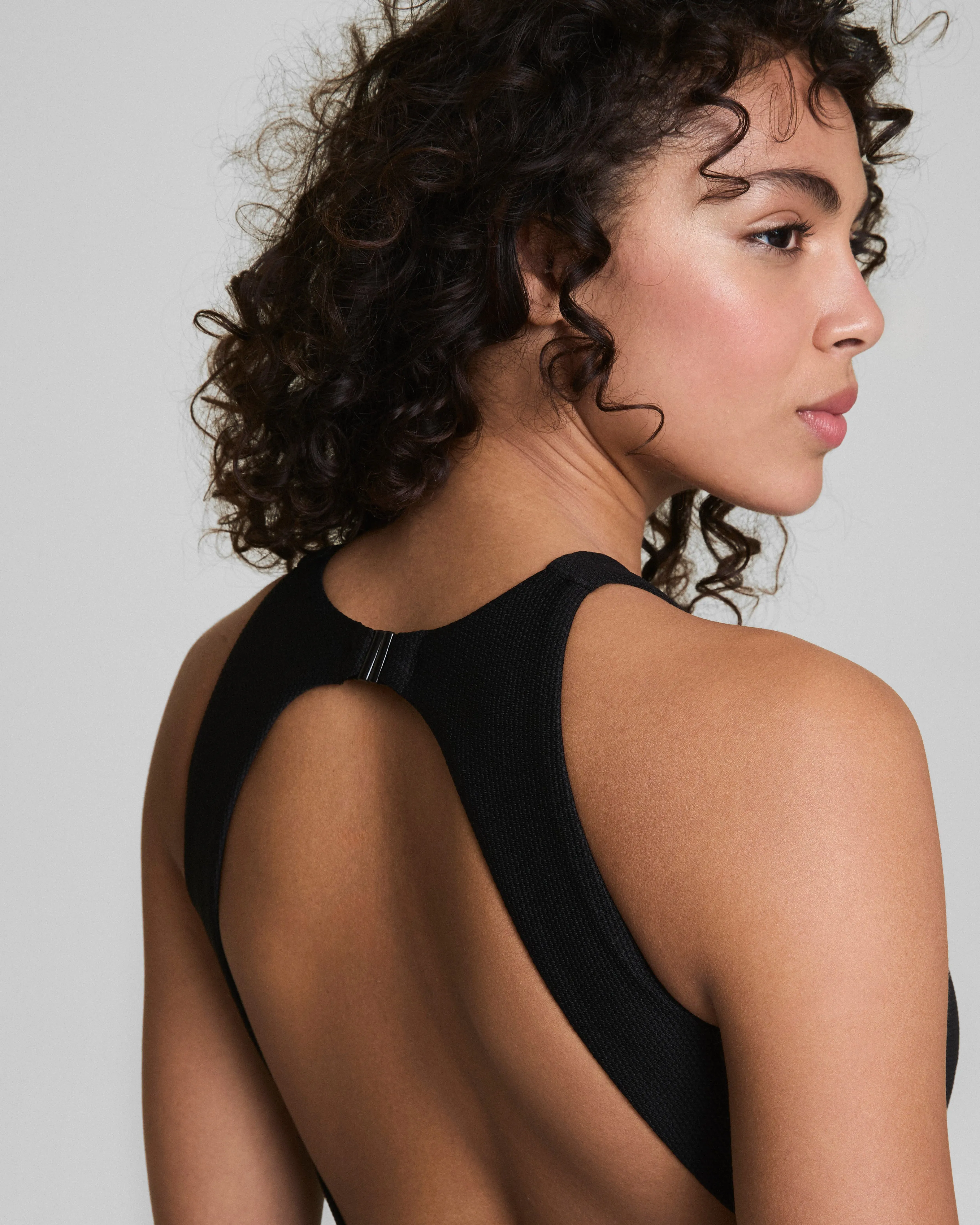 SPANXshape™ Swim Pique High Neck One-Piece
