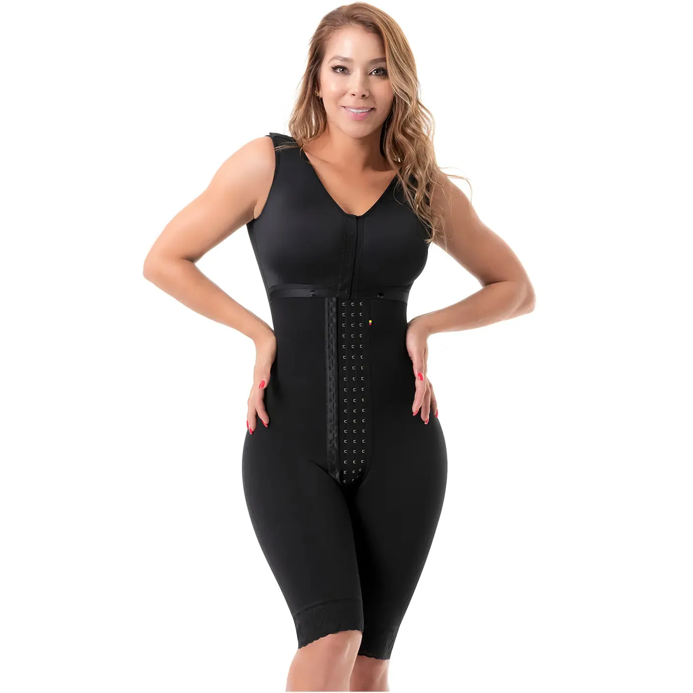 Thigh Liposuction Post-Surgery Faja, Built-in bra, Butt-lifting & Medium compression Sonryse 052BF