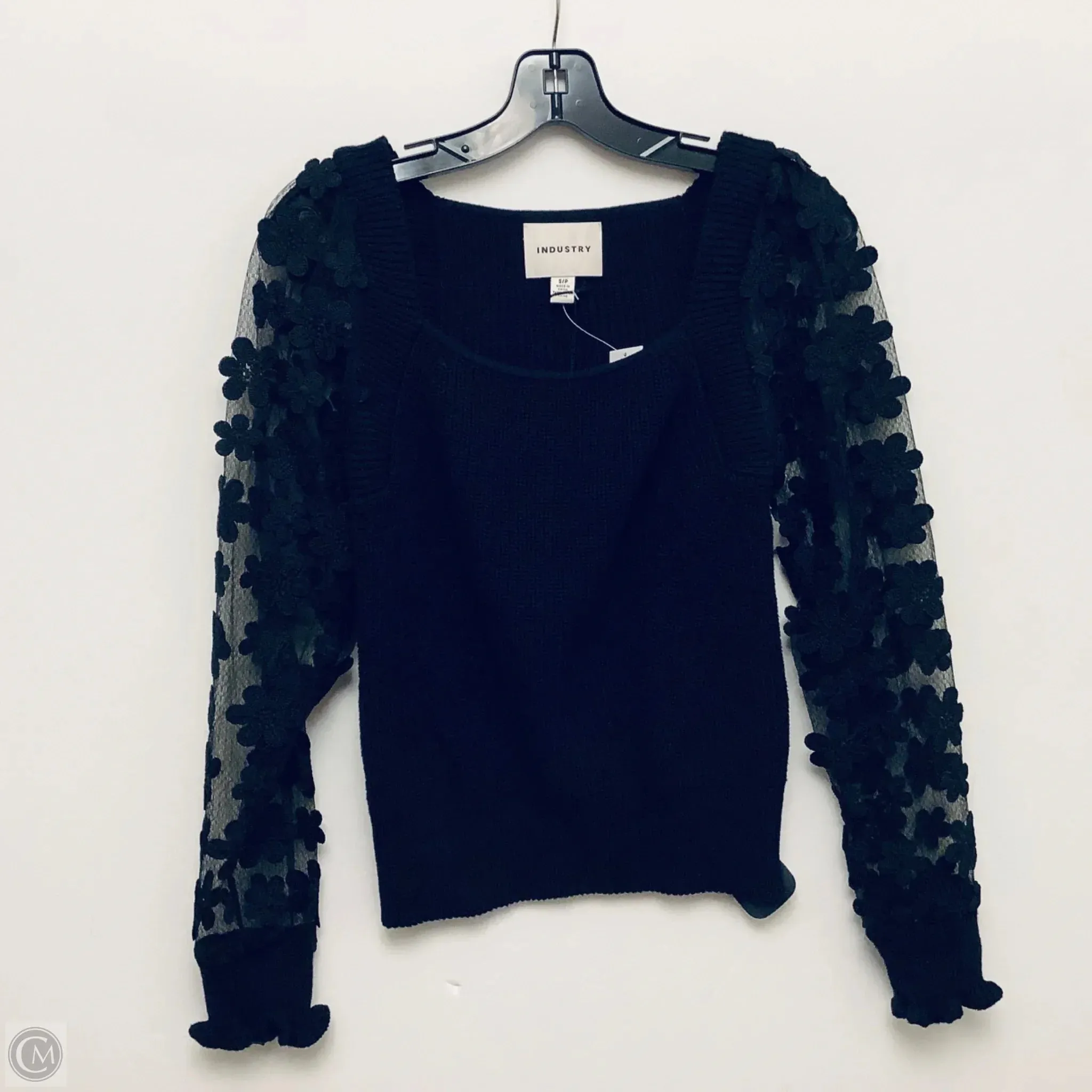 Top Long Sleeve By Cmc In Black, Size: Sp