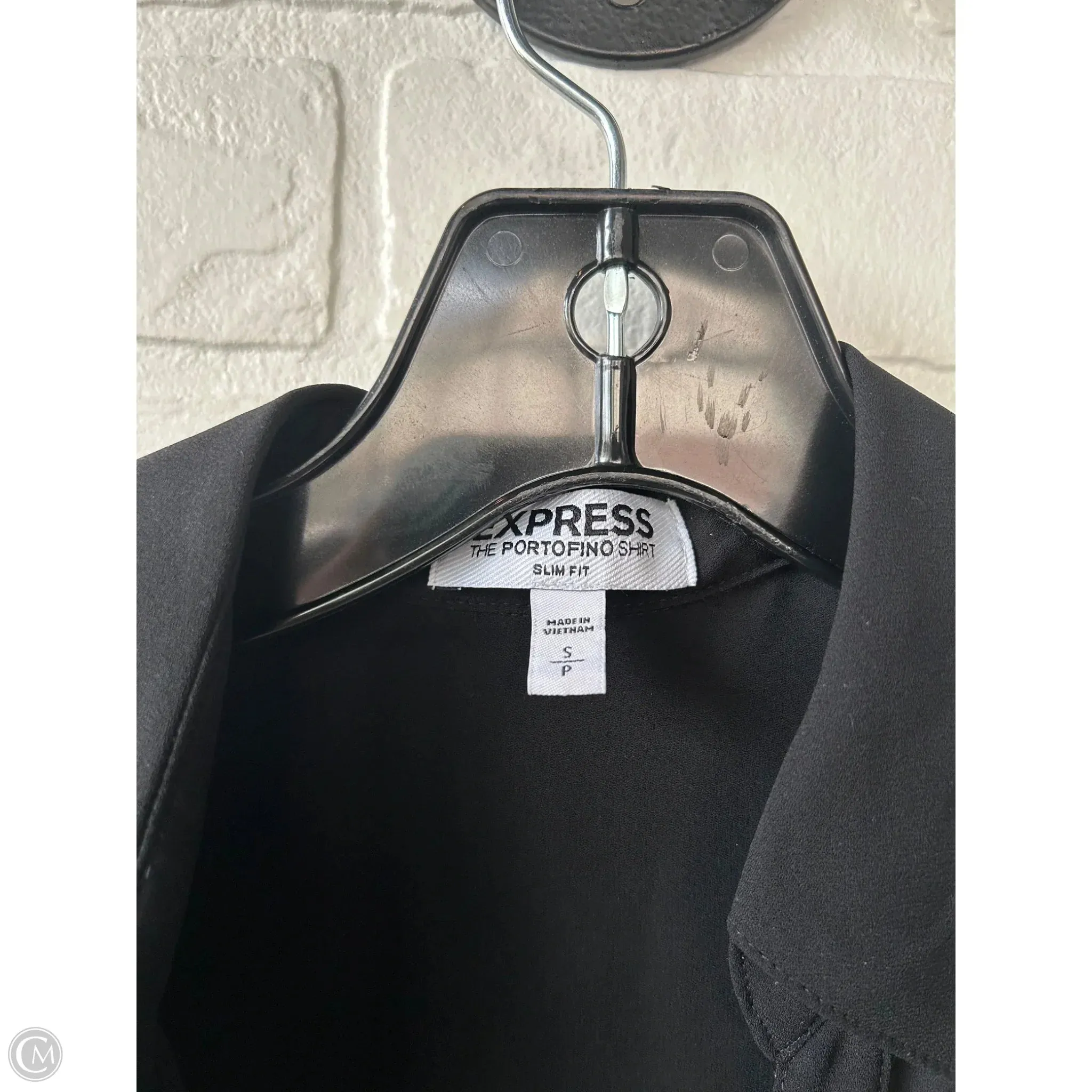 Top Long Sleeve By Express In Black, Size: S