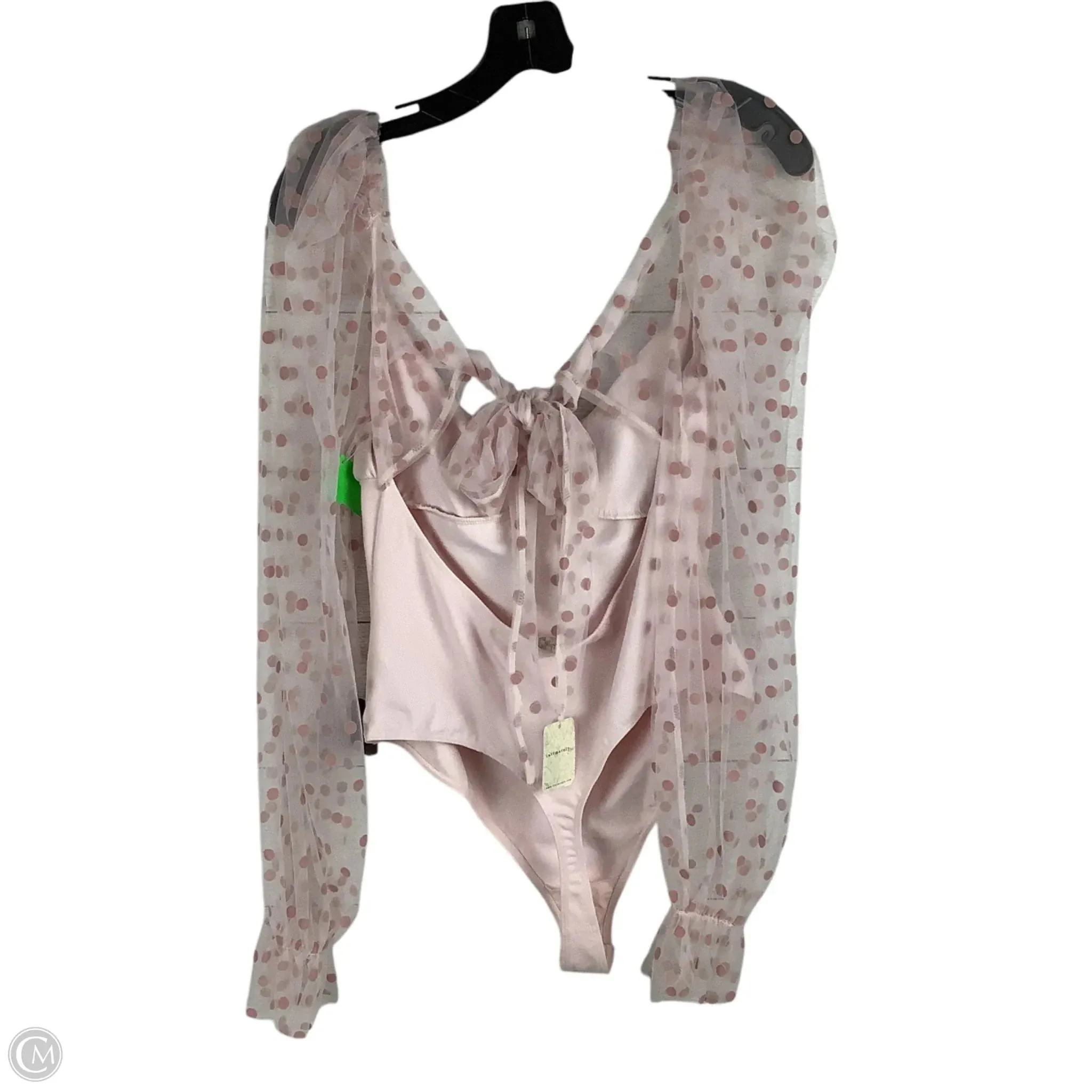 Top Long Sleeve By Free People In Pink, Size: L