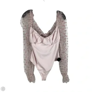 Top Long Sleeve By Free People In Pink, Size: L