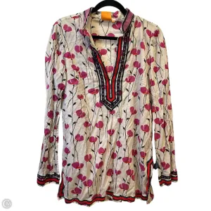 Top Long Sleeve Designer By Tory Burch In Multi-colored, Size: M