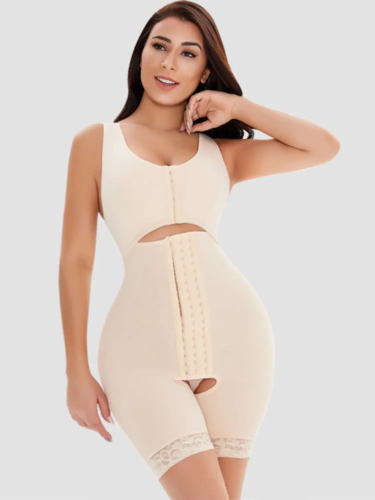 Tummy Control Full Body Shaper Waist Trainer Bodysuit