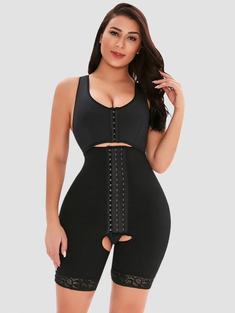 Tummy Control Full Body Shaper Waist Trainer Bodysuit