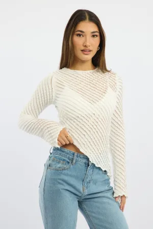 White Top Long Sleeve