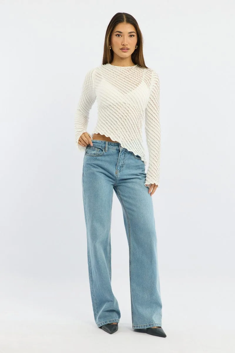 White Top Long Sleeve
