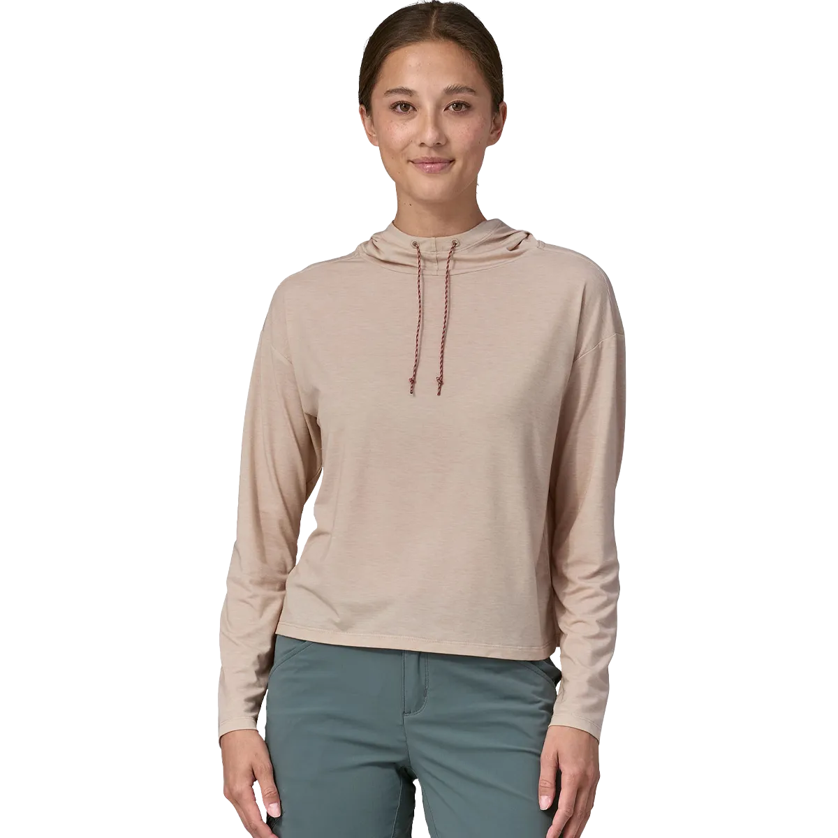 Women's Long Sleeve Glorya Hooded Top