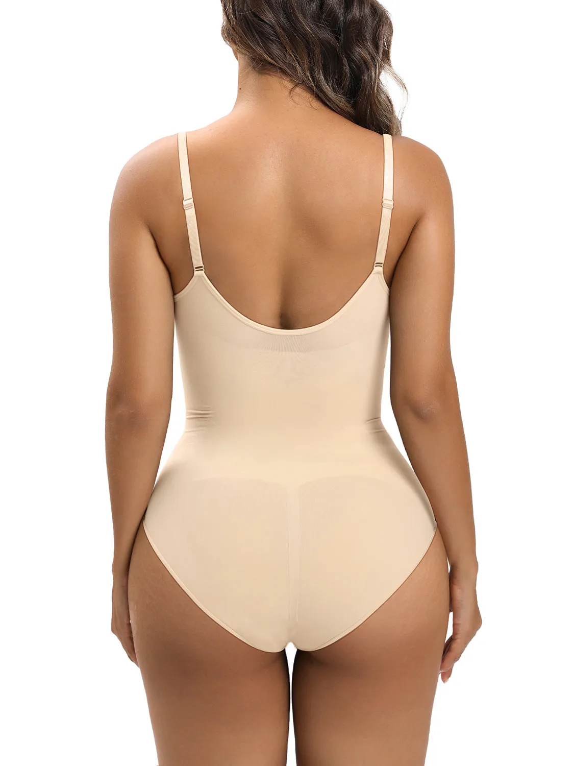 YIANNA Women Shapewear Tummy Control Bodysuit Seamless Sculpting Snatched Waist Body Suit Brief